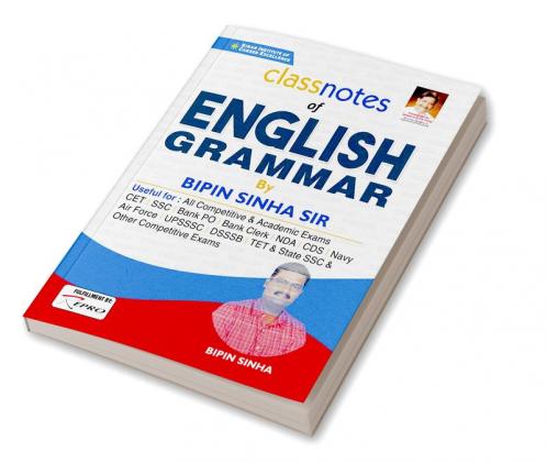 Classnotes of English Grammar By Bipin Sinha Sir