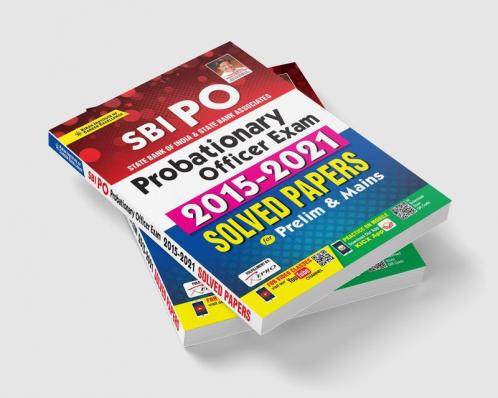 SBI PO Probationary Officer Exam 2015 to 2021 Solved Papers for Prelim and Mains
