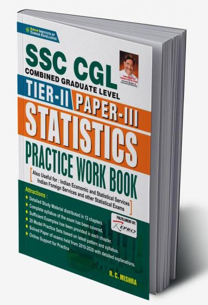 SSC CGL Tier-II Paper-3 Statistics Practice Work Book