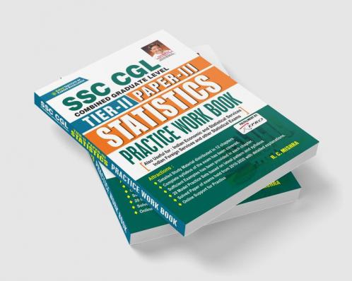 SSC CGL Tier-II Paper-3 Statistics Practice Work Book