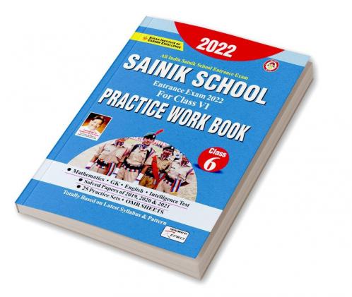 Sainik School Entrance Exam 2022 Class VI Practice Work Book