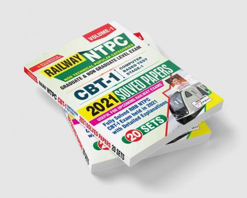 Railway NTPC CBT-1 2021 Solved Papers Volume 1