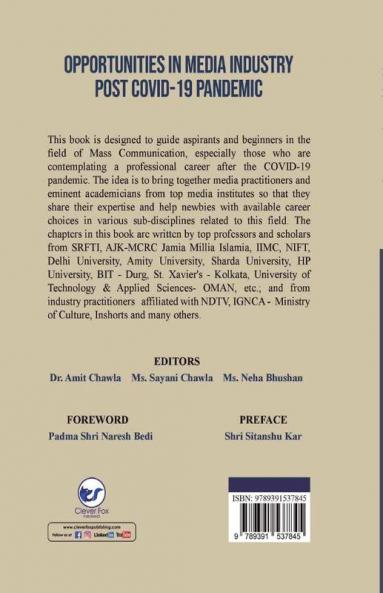 OPPORTUNITIES IN MEDIA INDUSTRY POST COVID-19 PANDEMIC VOL 1