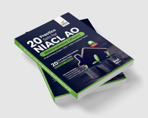 20 Practice Sets for NIACL AO (Administrative Officers) Preliminary Exam 2021 with 5 Online Tests 2nd Edition