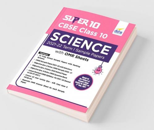 Super 10 CBSE Class 10 Science 2021-22 Term I Sample Papers with OMR Sheets