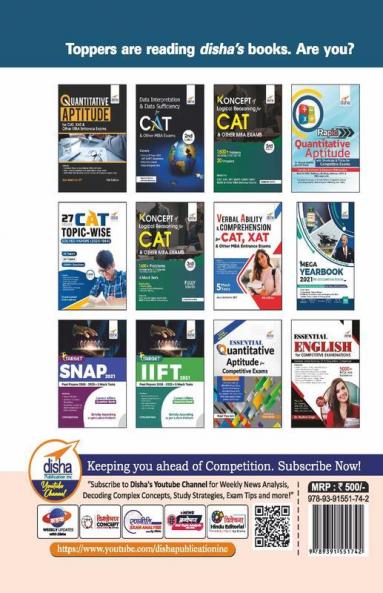 TARGET MH-CET (MBA / MMS) 2022 - Past Papers (2007 - 2021) + 5 Mock Tests 13th Edition