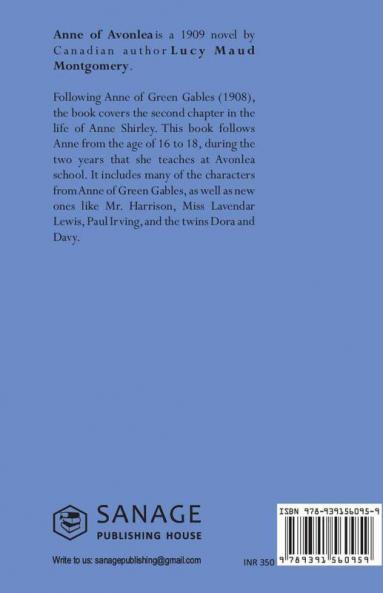 Anne of Avonlea