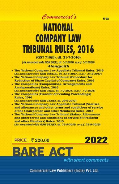 NATIONAL COMPANY LAW TRIBUNAL RULES 2016