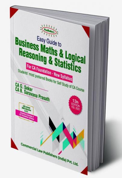 Easy Guid to Business Maths & Logical Reasoning & Statistics
