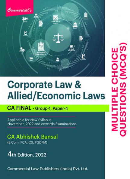 (MCQs) Corporate Law and Allied/Economic Laws