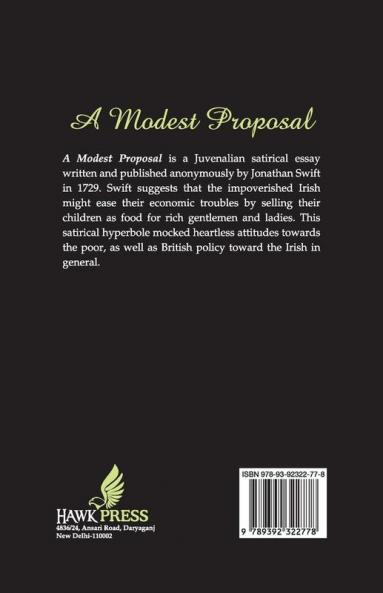 A Modest Proposal