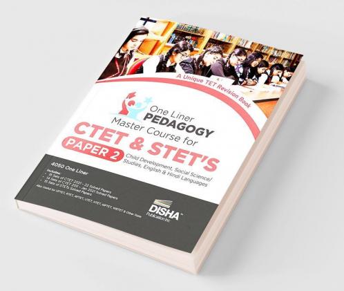 One Liner PEDAGOGY Master Course for CTET & STET's Paper 2 - Child Development Social Science/ Studies English & Hindi Languages | Based on Previous Year Questions PYQs | For CTET State TET & Super TET Exams 2023