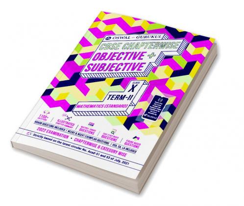 Mathematics Chapterwise Objective + Subjective for CBSE Class 10 Term 2 Exam