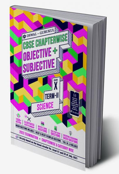 Science Chapterwise Objective + Subjective for CBSE Class 10 Term 2 Exam