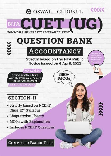 Oswal - Gurukul NTA CUET Accountancy Question Bank For Exam 2022