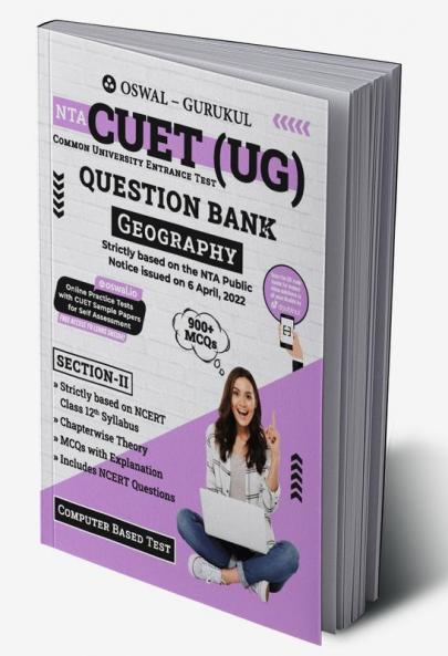 Oswal - Gurukul NTA CUET Geography Question Bank For Exam 2022
