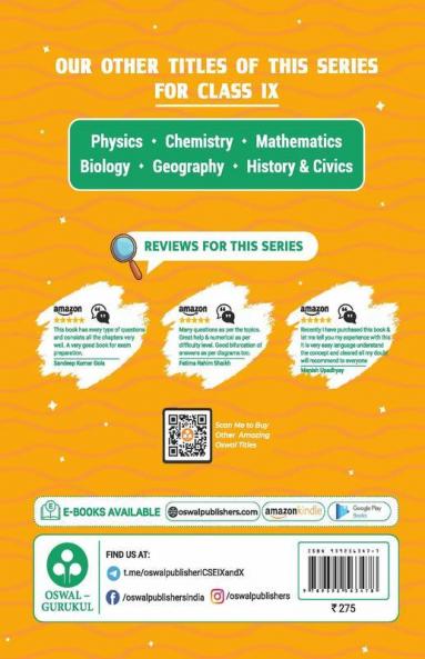 Oswal - Gurukul Chemistry Most Likely Question Bank : ICSE Class 9 Sem II Exam 2022