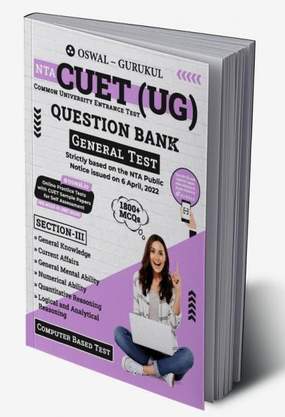 Oswal - Gurukul NTA CUET General Test Question Bank For Exam 2022