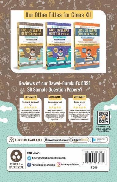 36 Sample Question Papers Science Stream (PCB): CBSE Class 12 for Term-II Exam 2022