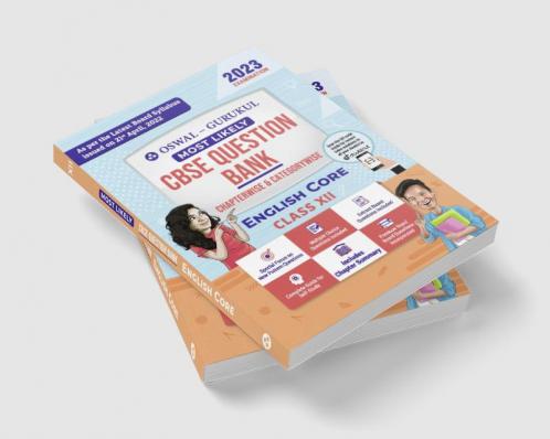 Oswal - Gurukul English Core Most Likely Question Bank : CBSE Class 12 for 2023 Exam