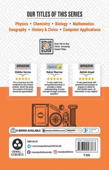 Oswal - Gurukul Geography Most Likely Question Bank : ICSE Class 10 For 2023 Exam