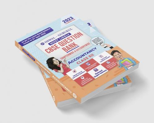 Oswal - Gurukul Accountancy Most Likely Question Bank : CBSE Class 12 for 2023 Exam