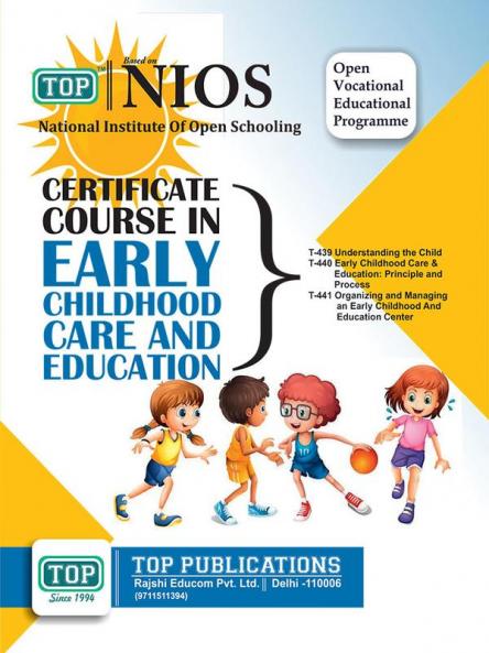 TOP-439440441 CERTIFICATE IN EARLY CHILDHOOD CARE AND EDUCATION Vocational Course NIOS Guide Book English Medium