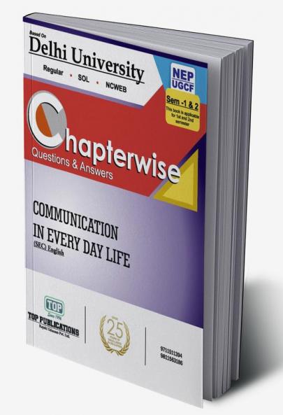 COMMUNICATION IN EVERYDAY LIFE (ENGLISH)