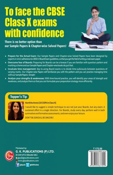 CBSE Class X 2022 - Term II : Chapter and Topic-wise Solved Papers 2011-2020 & Question Bank : Science