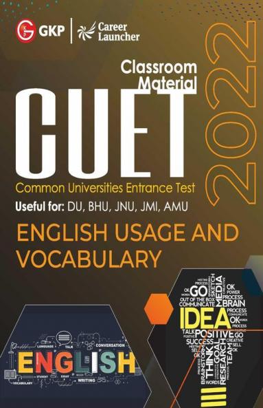 CUET 2022 : English Usage and Vocabulary - Guide by GKP