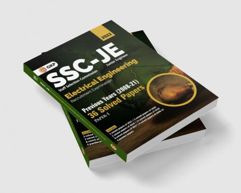 SSC 2022 : Junior Engineers Paper I - Electrical Engineering - 36 Previous Years Solved Papers (2008-21)