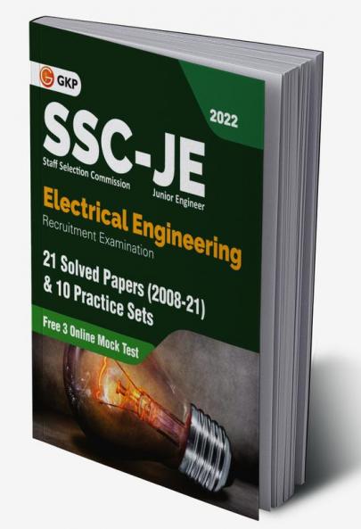 SSC 2022 : Junior Engineers Paper I - Electrical Engineering - 21 Solved Papers & 10 Practice Sets