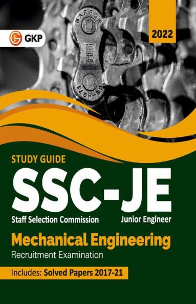 SSC 2022 : Junior Engineers (CPWD/MES) - Mechanical Engineering - Guide