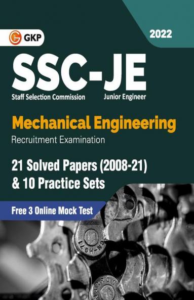 SSC 2022 : Junior Engineers Paper I - Mechanical Engineering - 21 Solved Paper & 10 Practice Sets