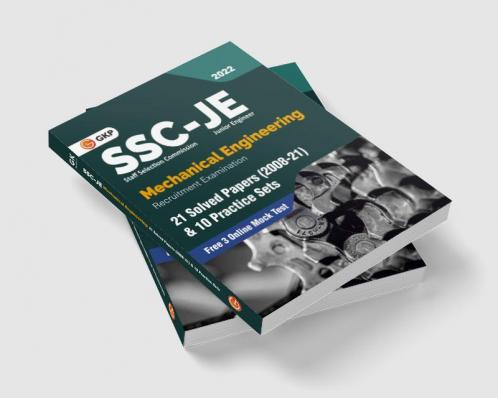 SSC 2022 : Junior Engineers Paper I - Mechanical Engineering - 21 Solved Paper & 10 Practice Sets