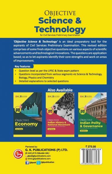 Objective Science and Technology 2ed (UPSC Civil Services Preliminary Examination) by GKP/Access