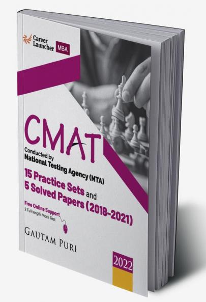CMAT 2022 : 15 Practice Sets by Career Launcher