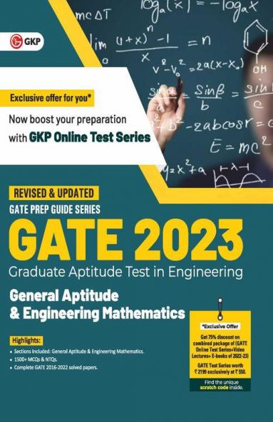 GATE 2023 : General Aptitude & Engineering Mathematics - Guide by GKP