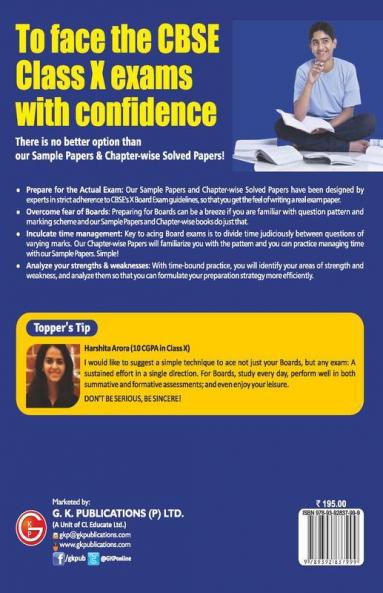 CBSE Class X 2022 - Term II : Chapter and Topic-wise Solved Papers 2011-2020 & Question Bank : Mathematics