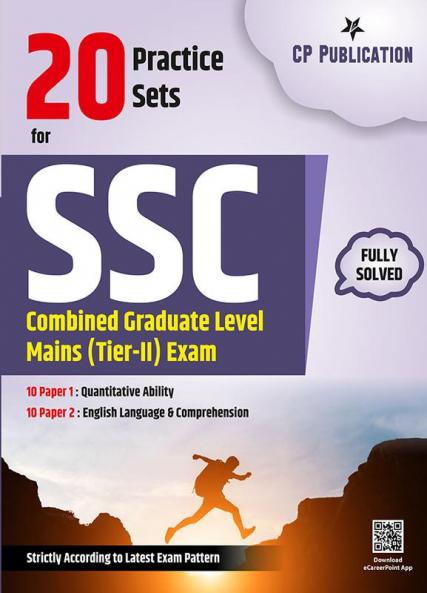 20 Practice Sets SSC Combined Graduate Level Tier 2 Mains Exam