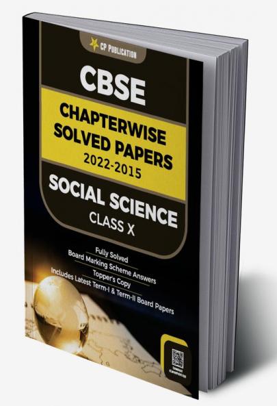 CBSE Chapterwise Question Bank Class 10 Social Science Solved Papers 2015 to 2023