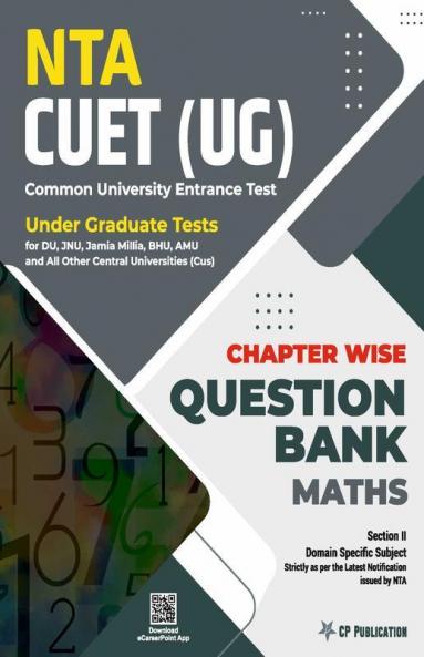 NTA CUET Mathematics Chapterwise Question Bank