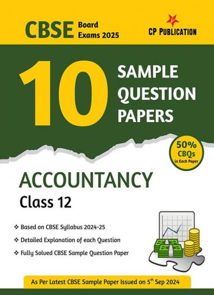CBSE 10 Sample Question Papers Class 12 Accountancy for 2024 Board Exam