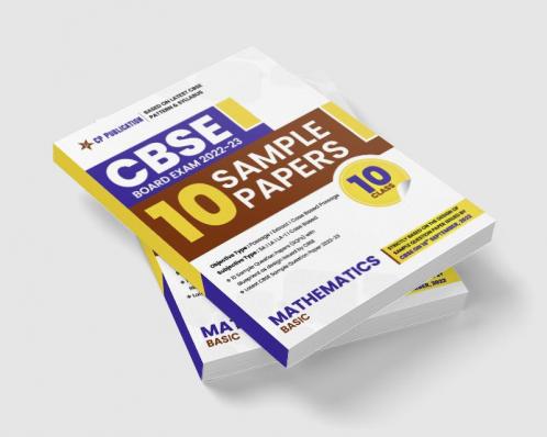 CBSE 10 Sample Question Papers Class 10 Mathematics (Basic) for 2024 Board Exam