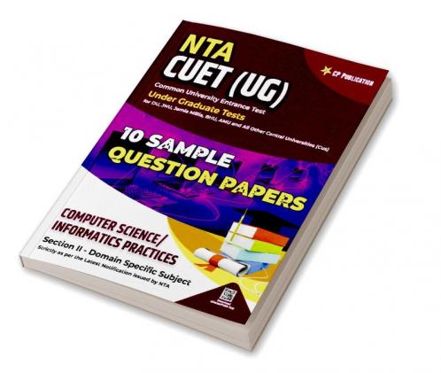 NTA CUET - Computer Science 10 Sample Question Paper
