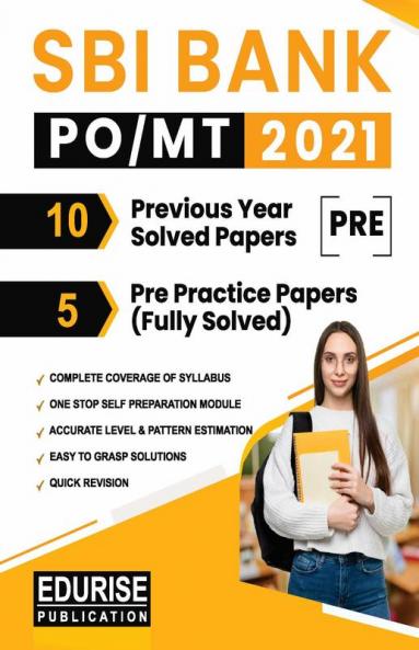 SBI Bank PO MT 2021 Preliminary Exam Previous Year Solved Papers Practice Papers