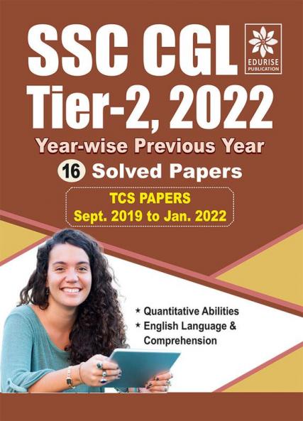 SSC CGL Tier 2 2022 Year wise Previous Year 16 Solved Papers TCS Papers September 2019 to January 2022 Quantitative Abilities English Language & Comprehension