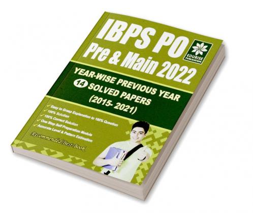 IBPS PO/MT 2022 Preliminary & Main Exams Year wise 14 Previous Year Solved papers (2021 to 2015) | IBPS Probationary Officer 2022