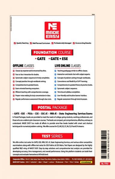 ESE Prelims 2023 : Electrical Engineering Previous Solved Papers Volume II