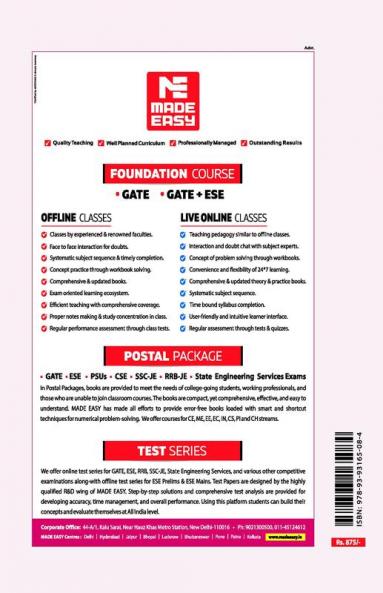 ESE Prelims 2023 : Mechanical Engineering Previous Solved Papers Volume II